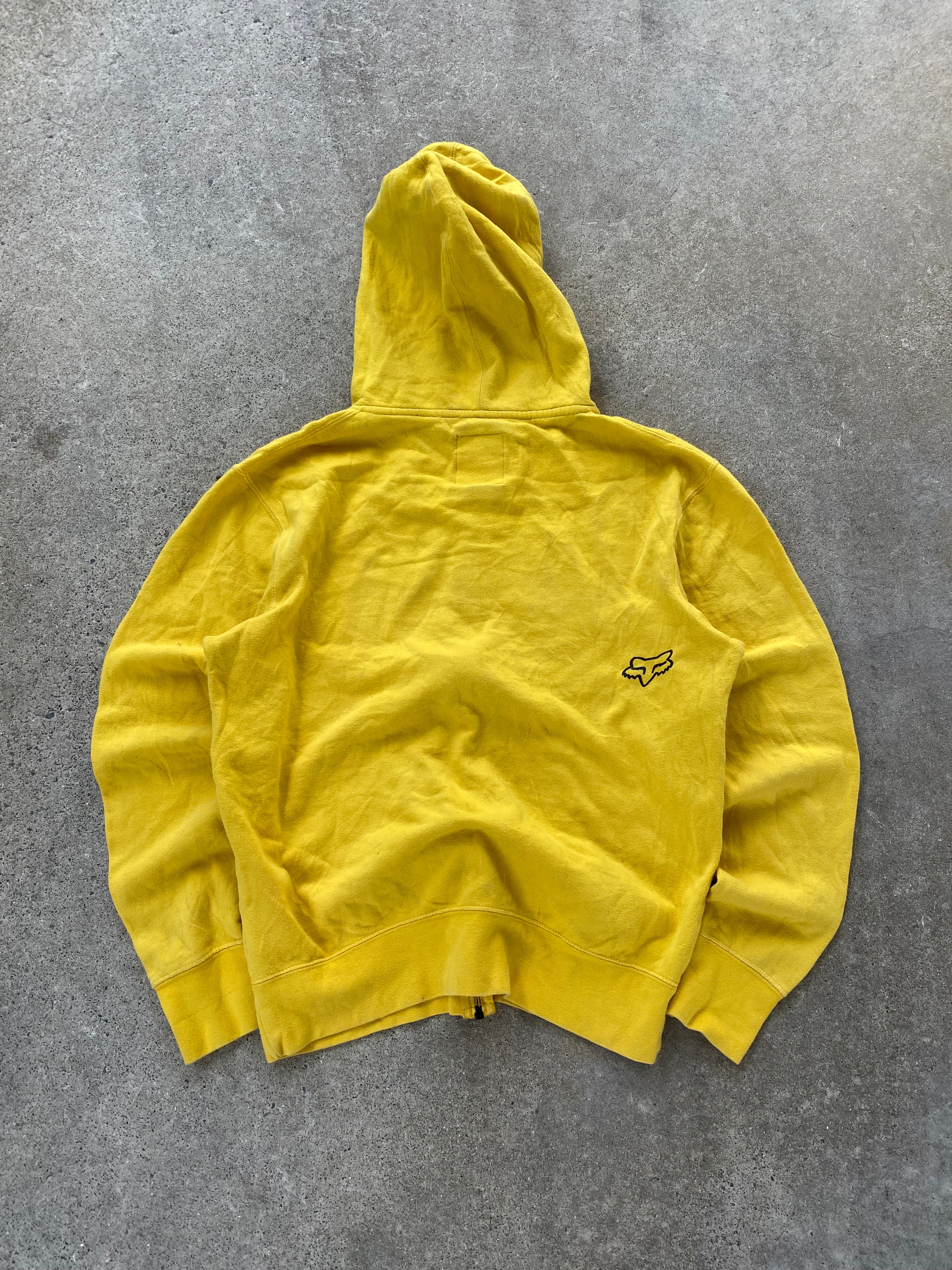 fox zip hoodie “M