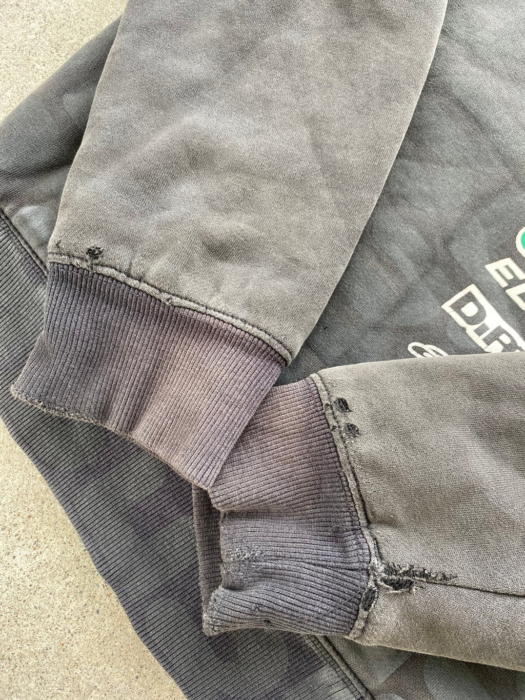 insaanee fur monster x dc zip hoodie “L