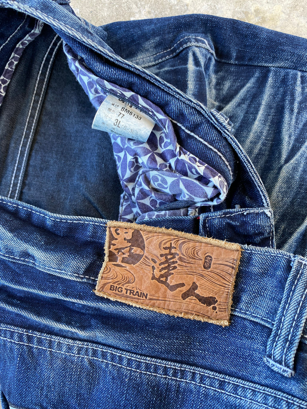 Big train jeans-36”