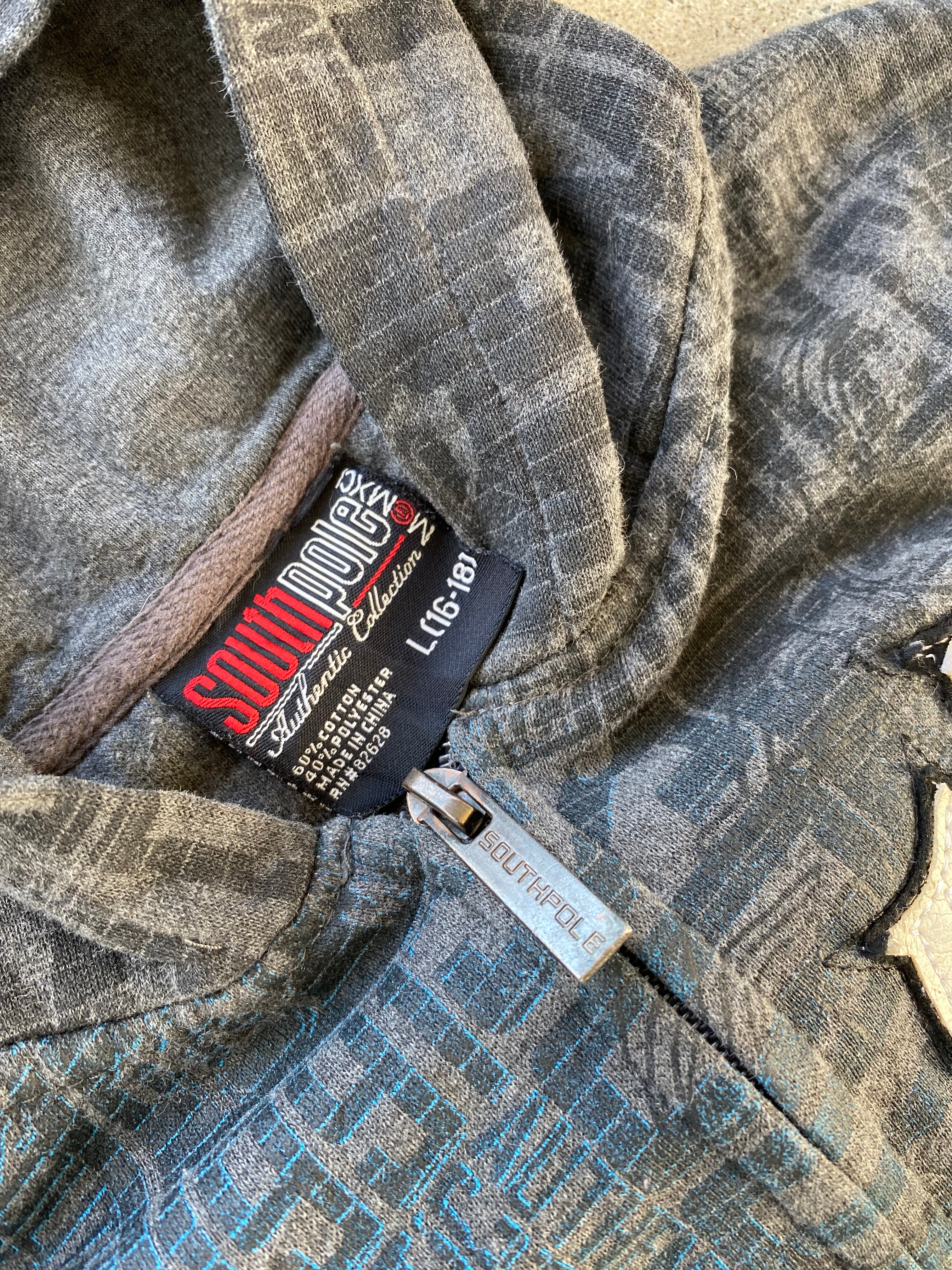 Southpole zip hoodie “xs
