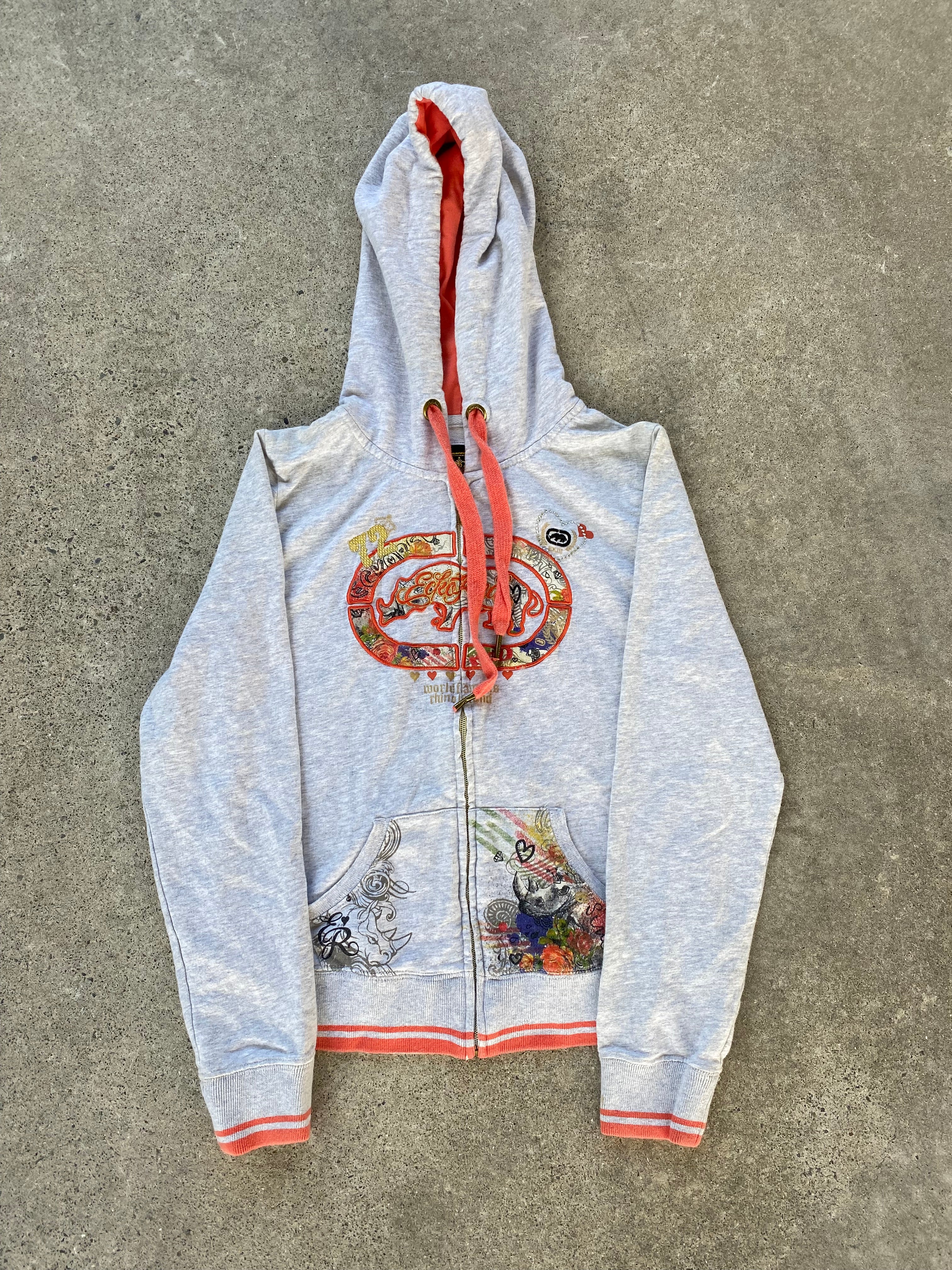 ecko red zip hoodie “M womens