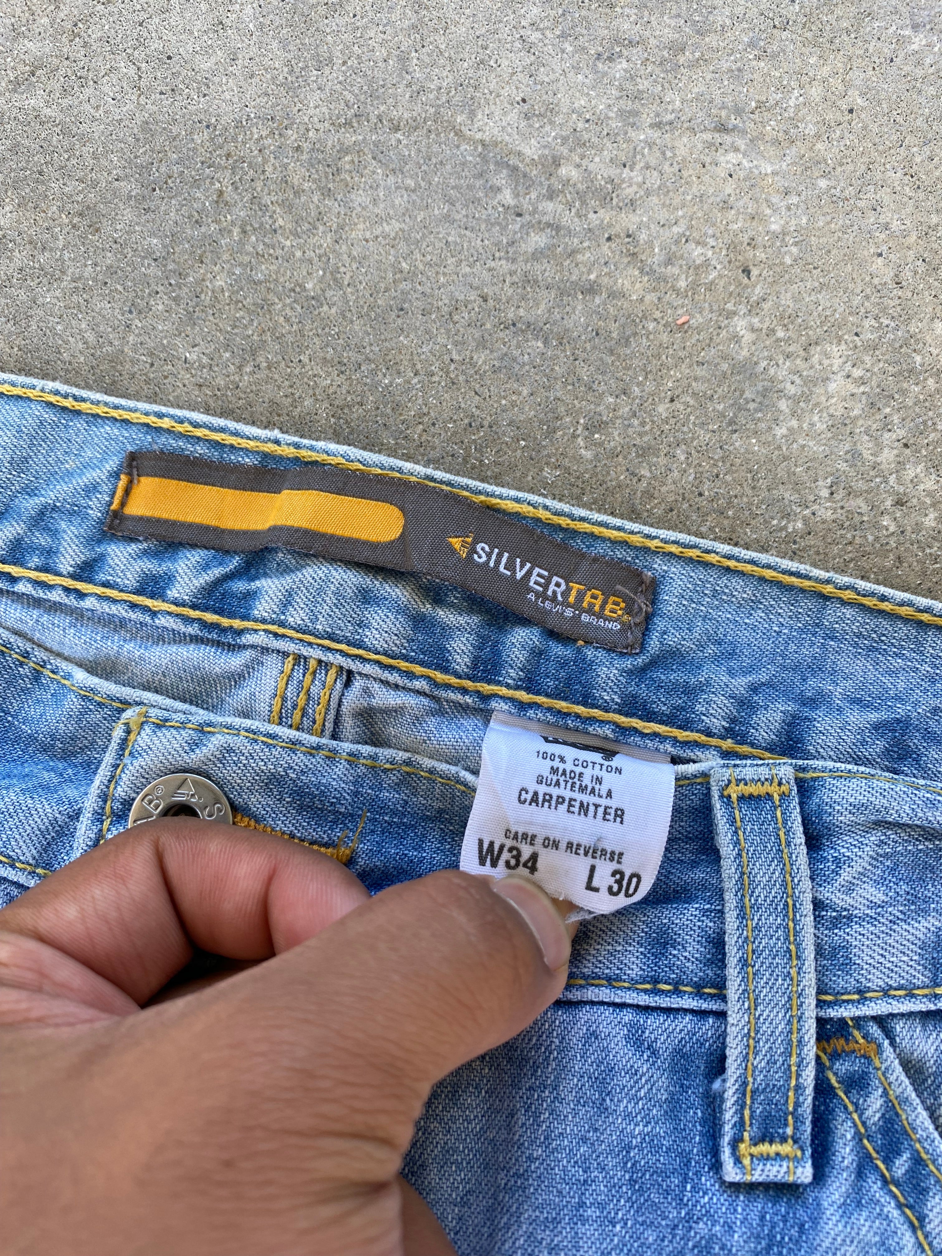 silvertabs carpenter🙀-34”