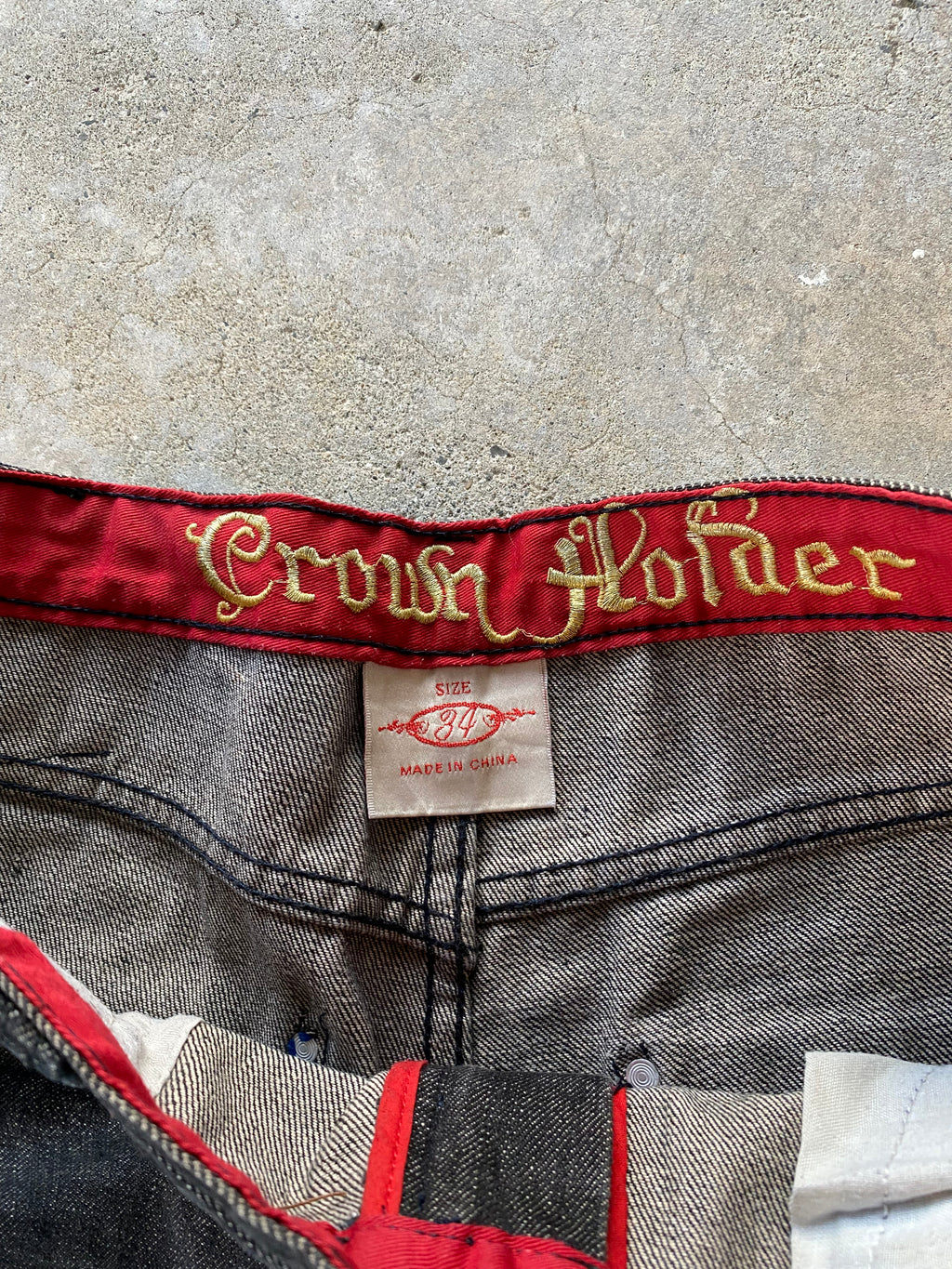 crown holder jorts-34”