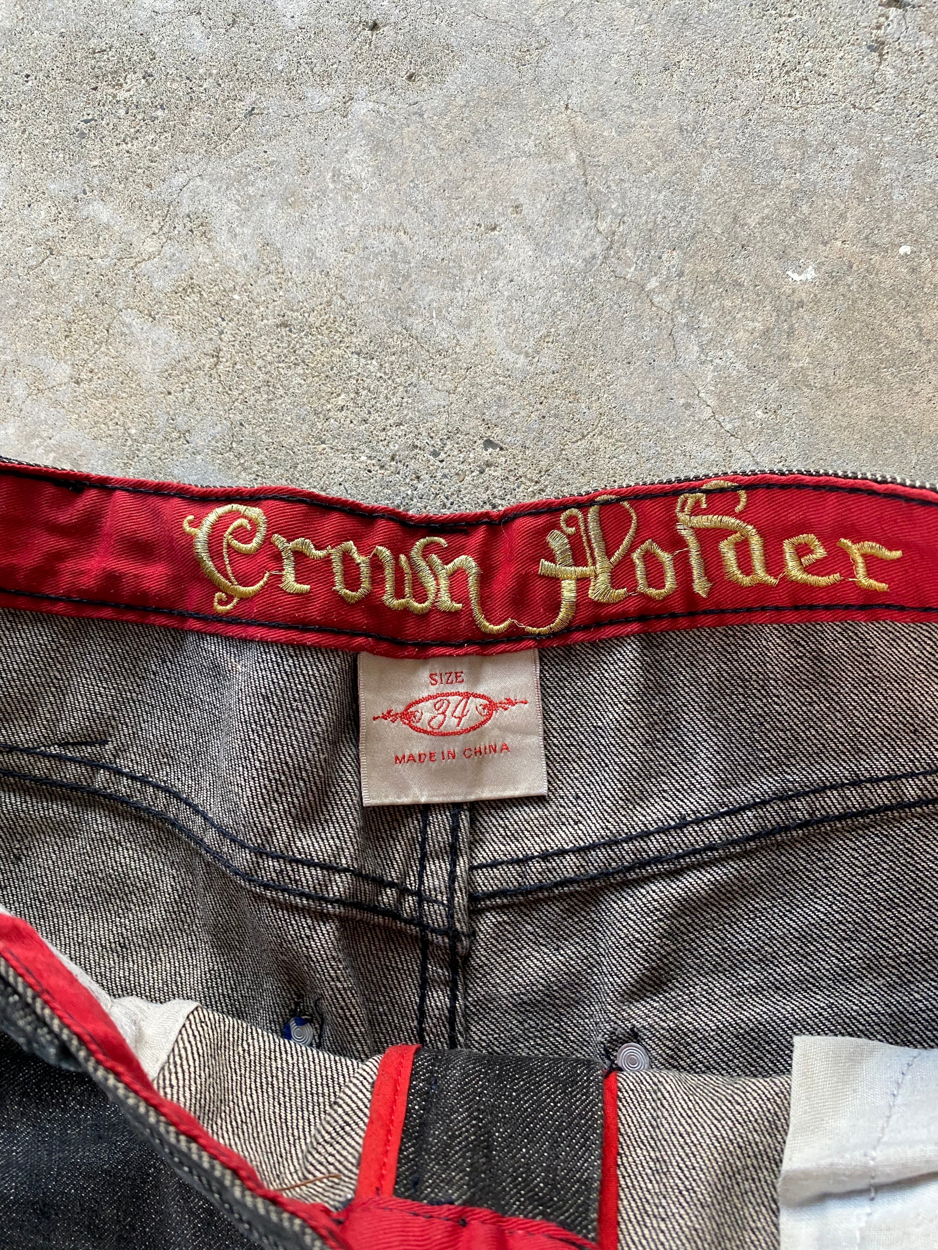 crown holder jorts-34”