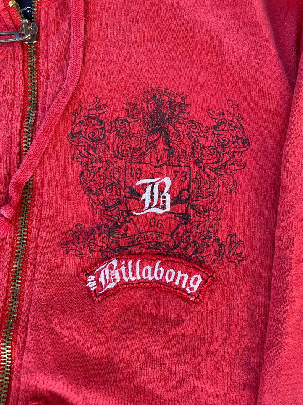 holy billabong grail zip-L”
