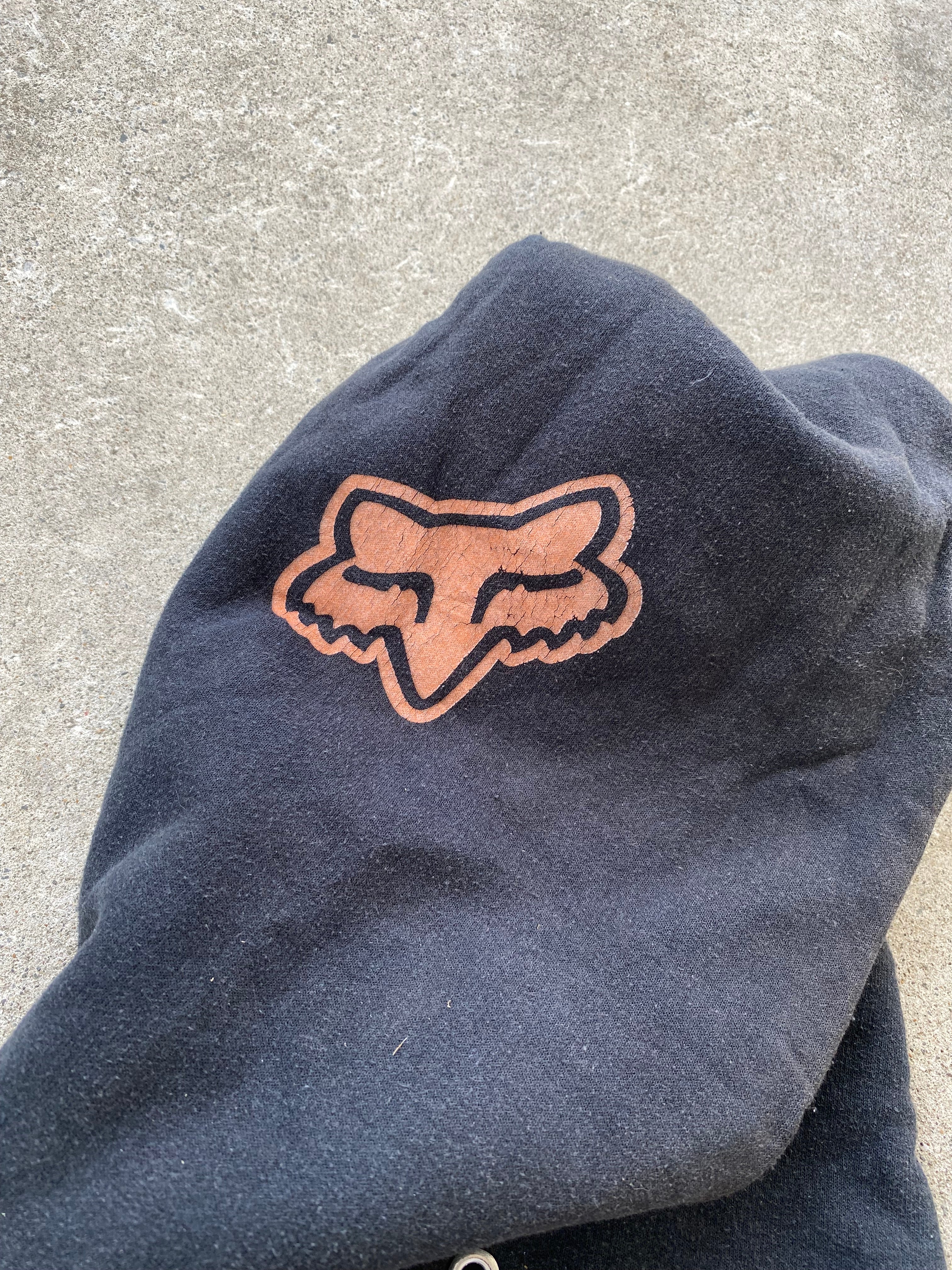 fox hoodie “M