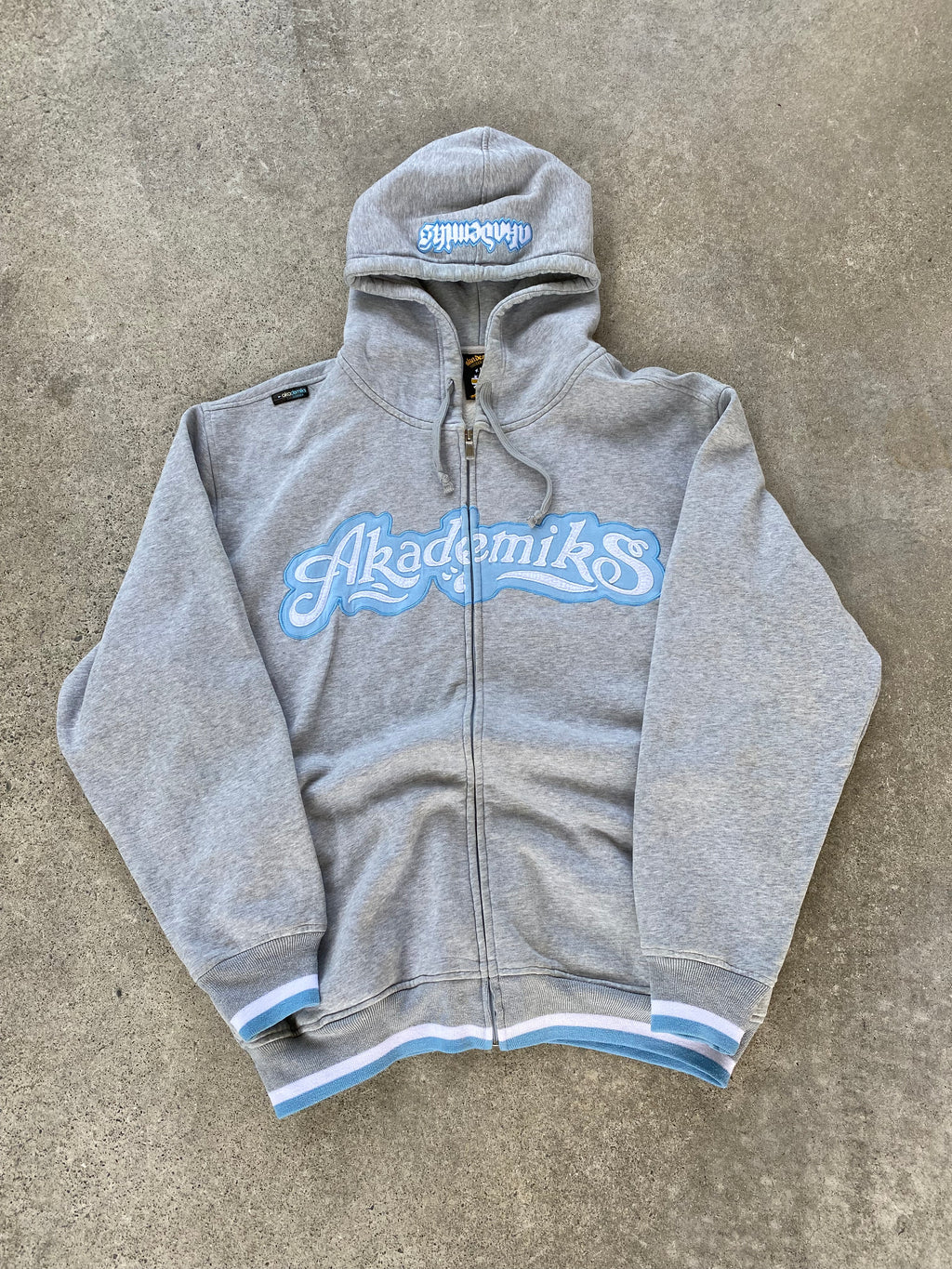 akademiks zip hoodie “2xl