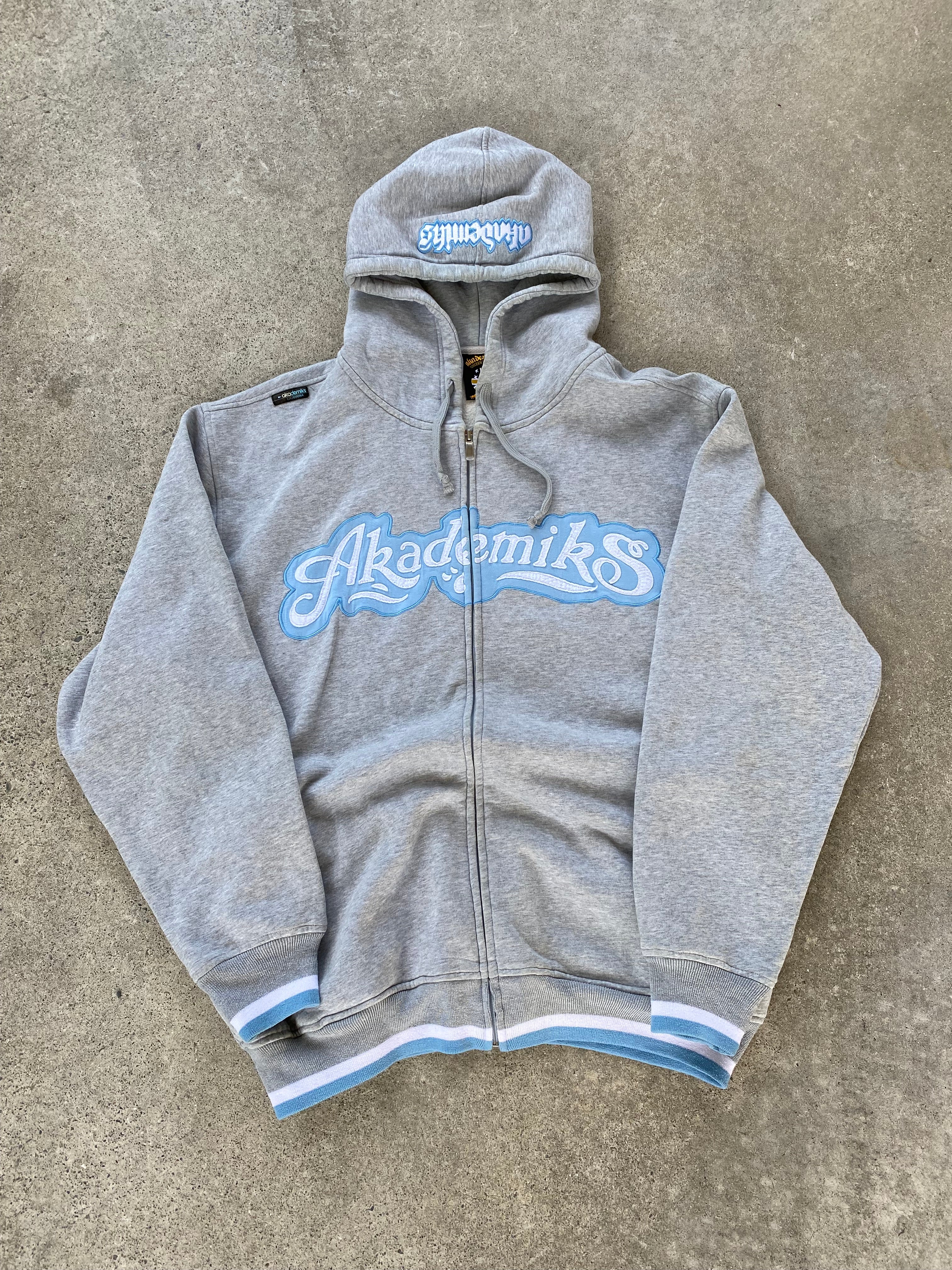 akademiks zip hoodie “2xl