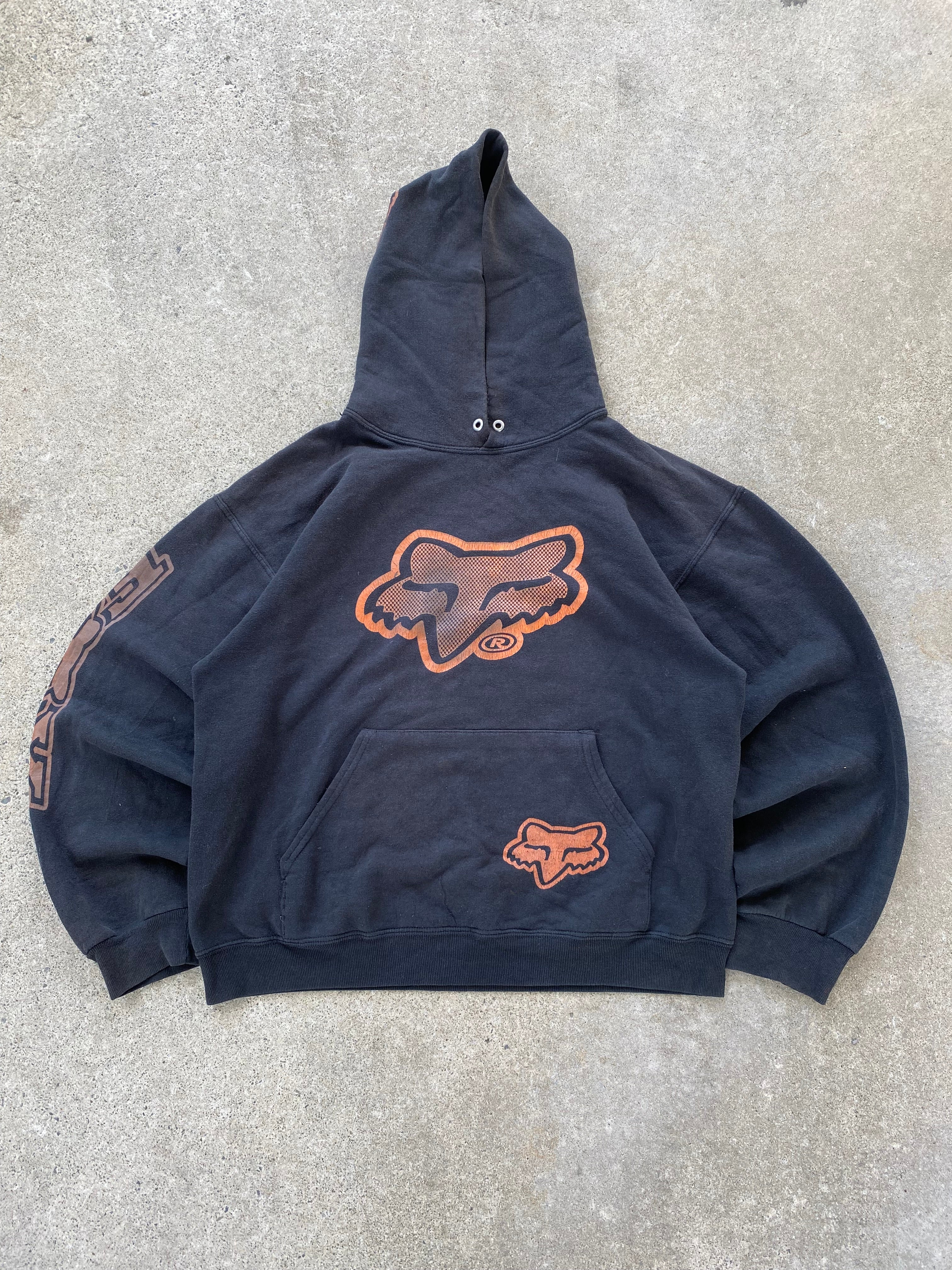 fox hoodie “M