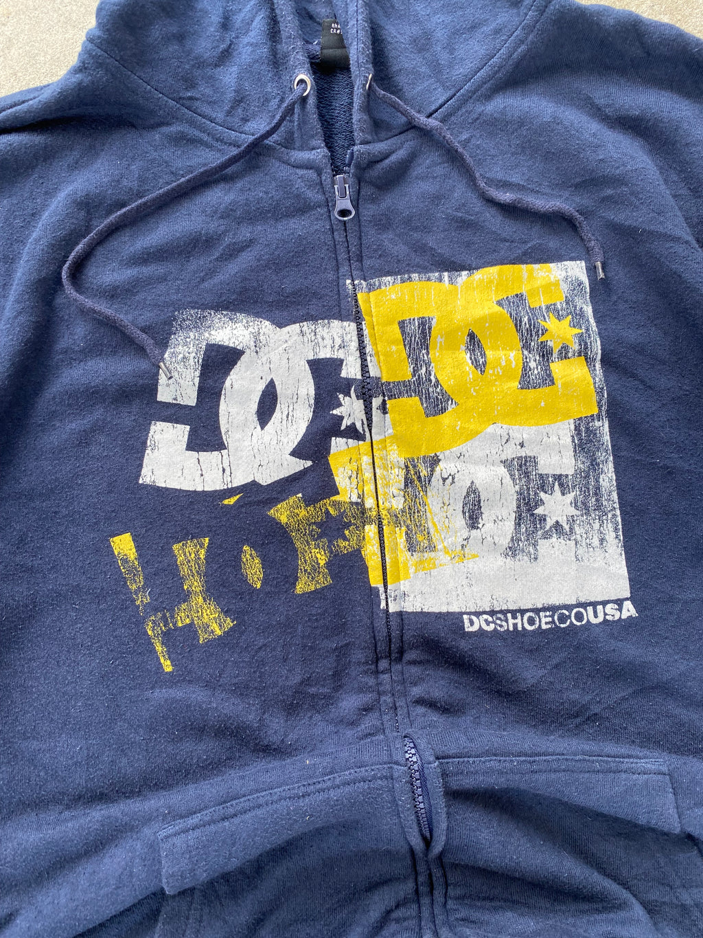 Dc zip hoodie “XL