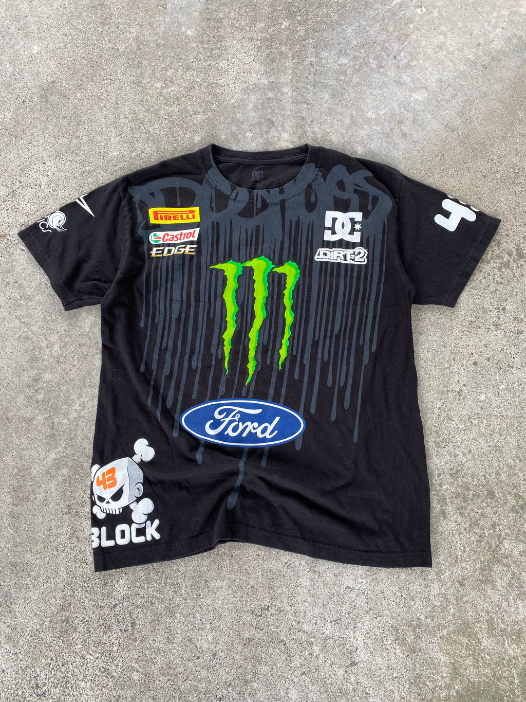 holy grail dc x monster tee “M