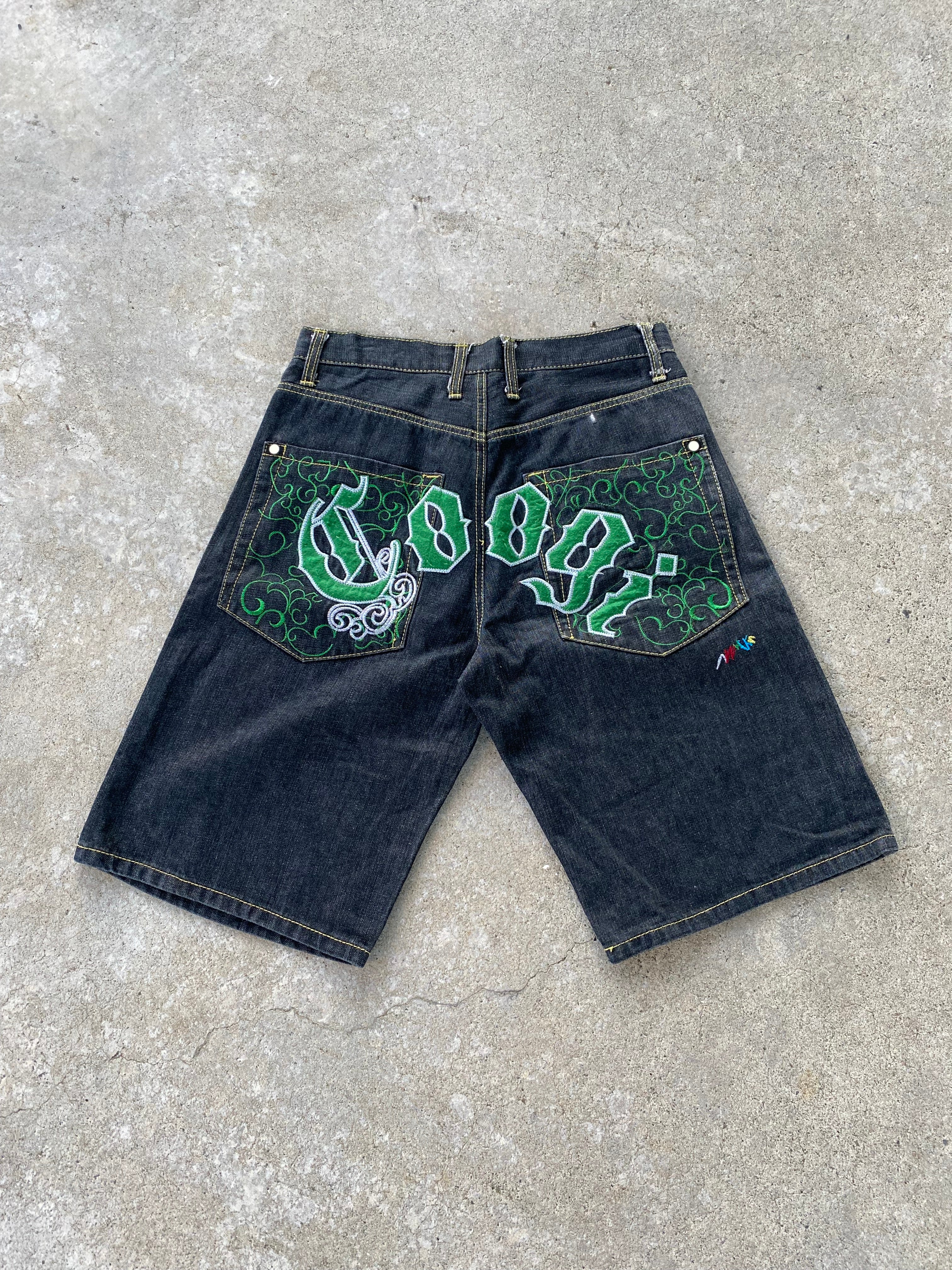 insaanee rare coogi jorts-34”