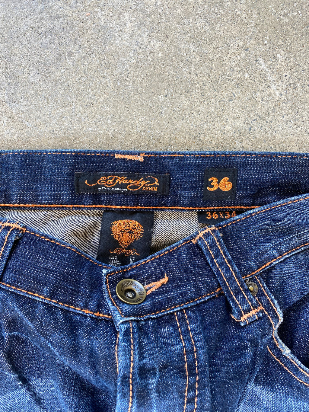 ed hardy jeans-36”