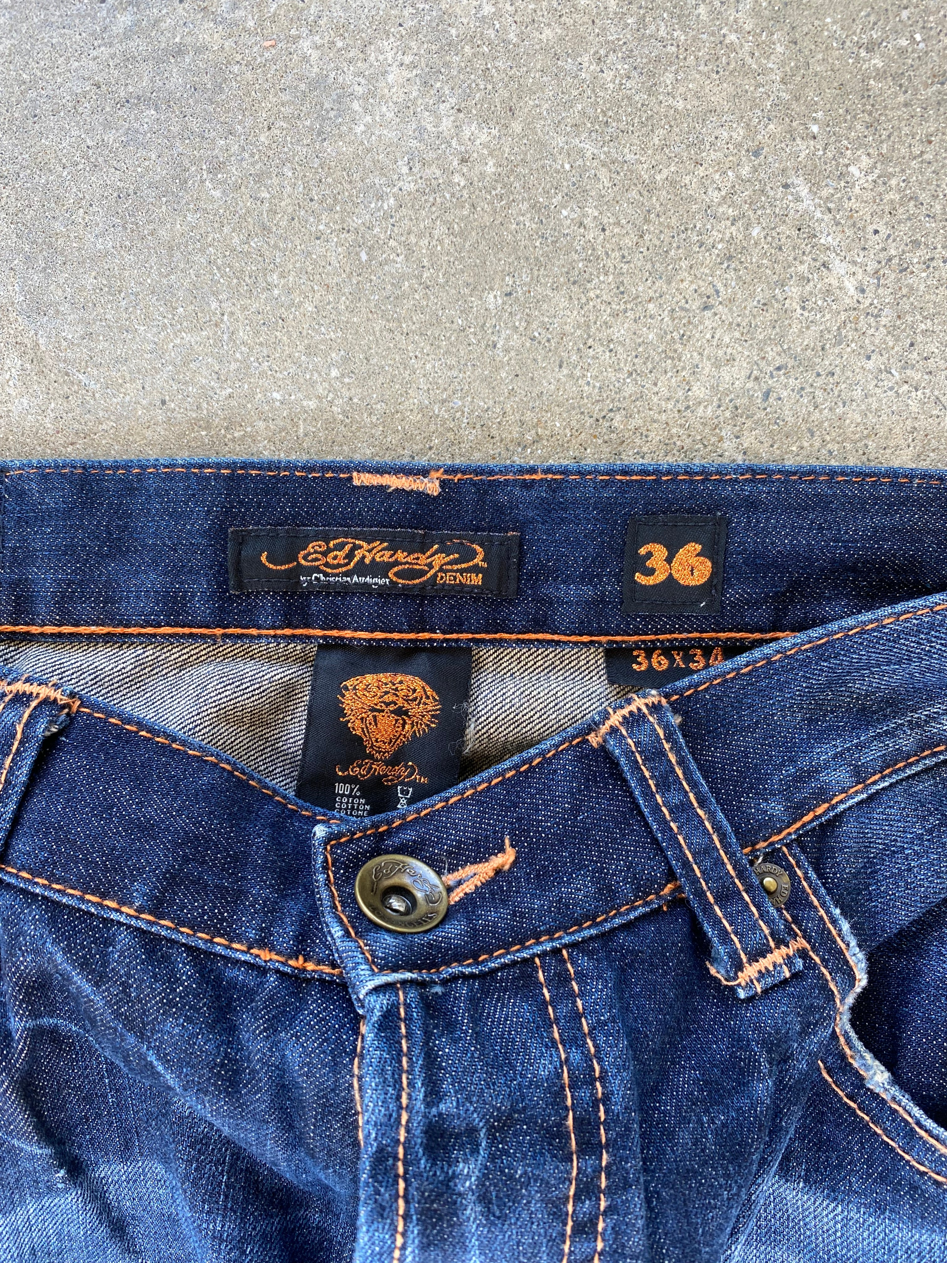 ed hardy jeans-36”
