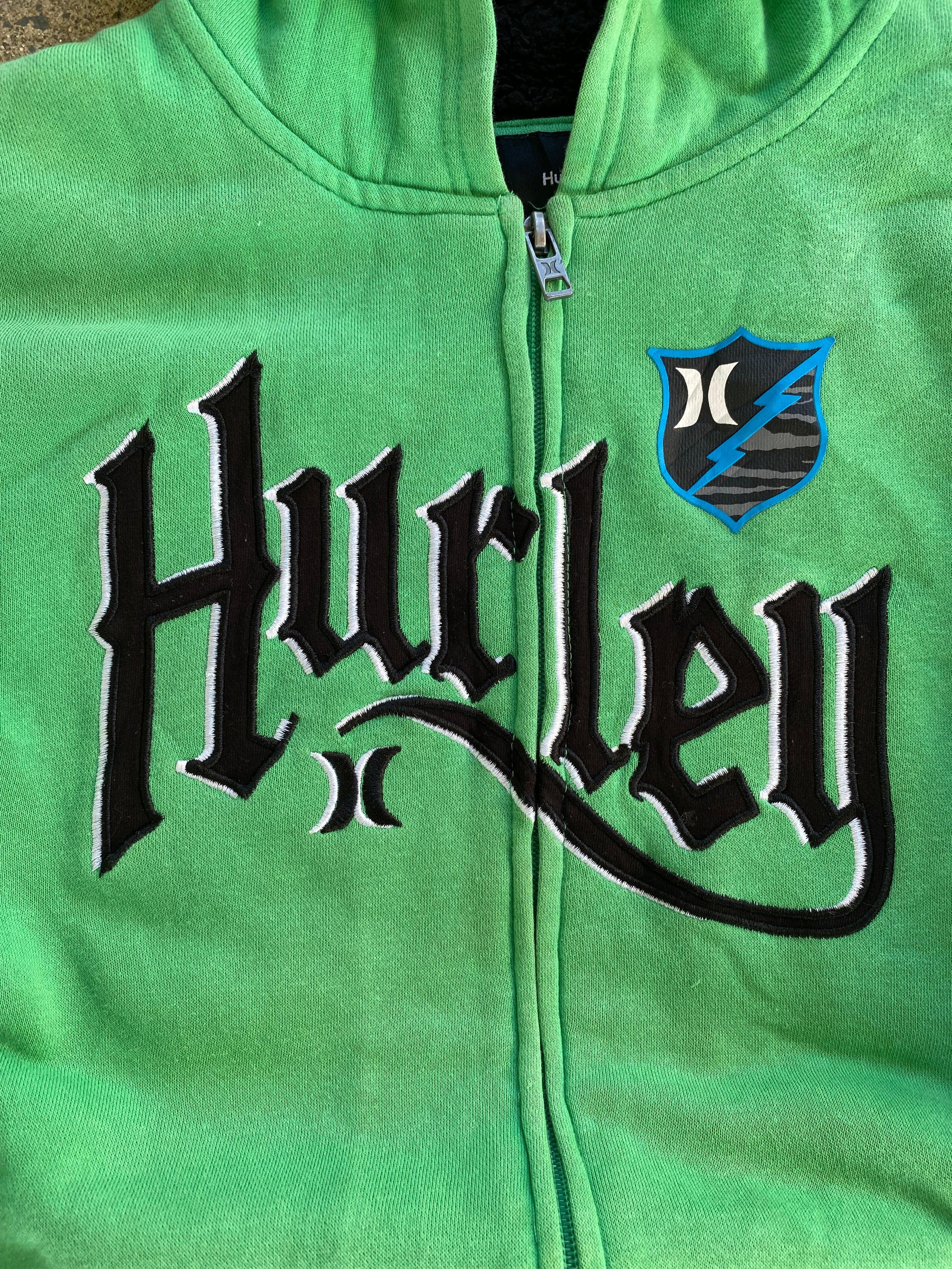 graaill hurleyy zip-L”