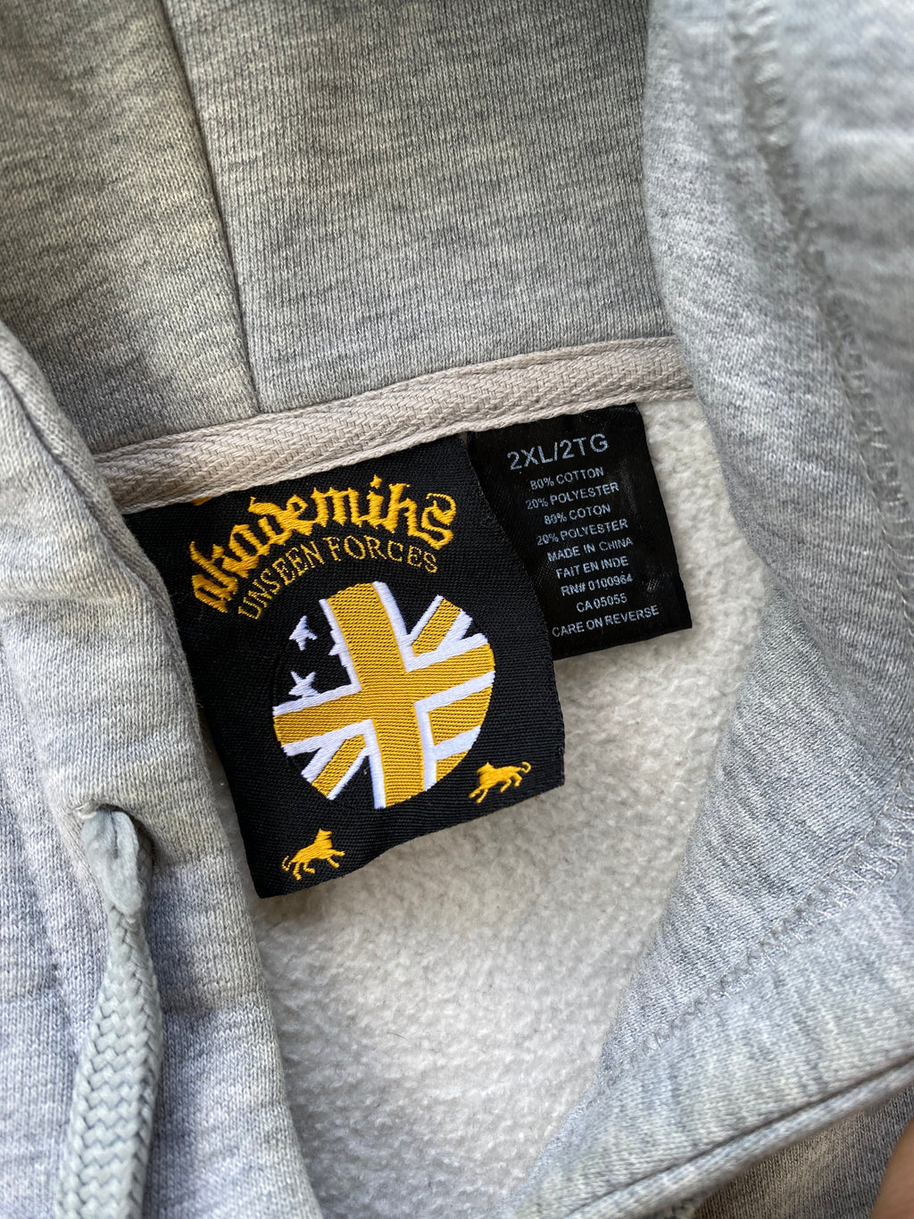 akademiks zip hoodie “2xl