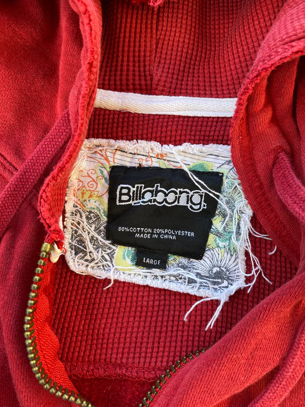 holy billabong grail zip-L”