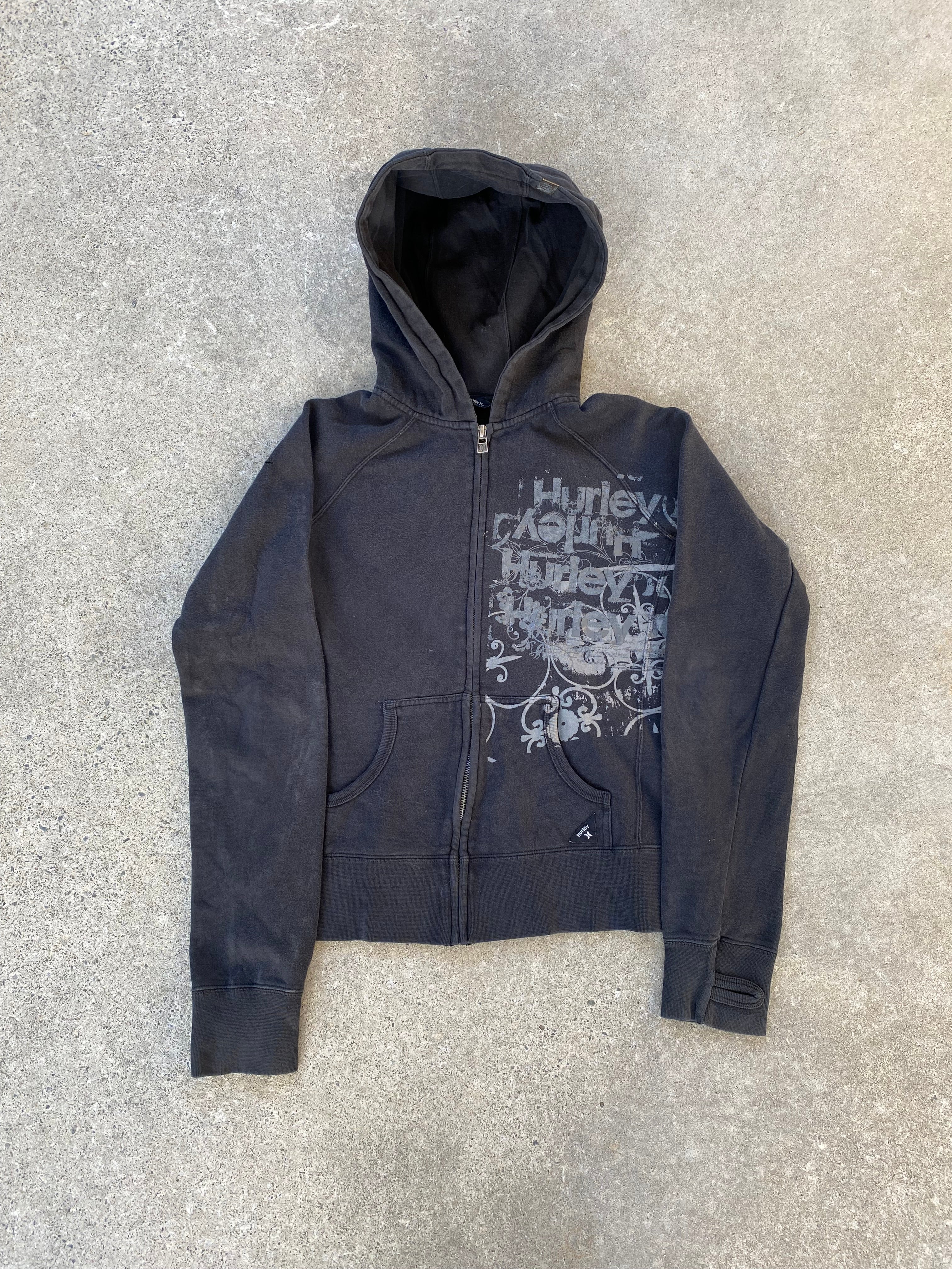 womens hurley zip-Xs”
