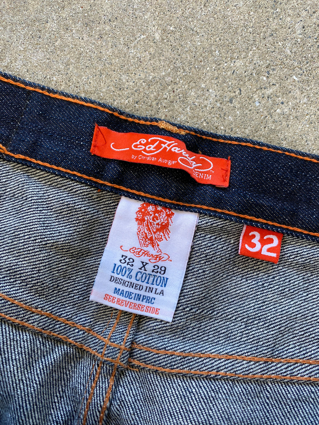 ed hardy tiger jeans-32”