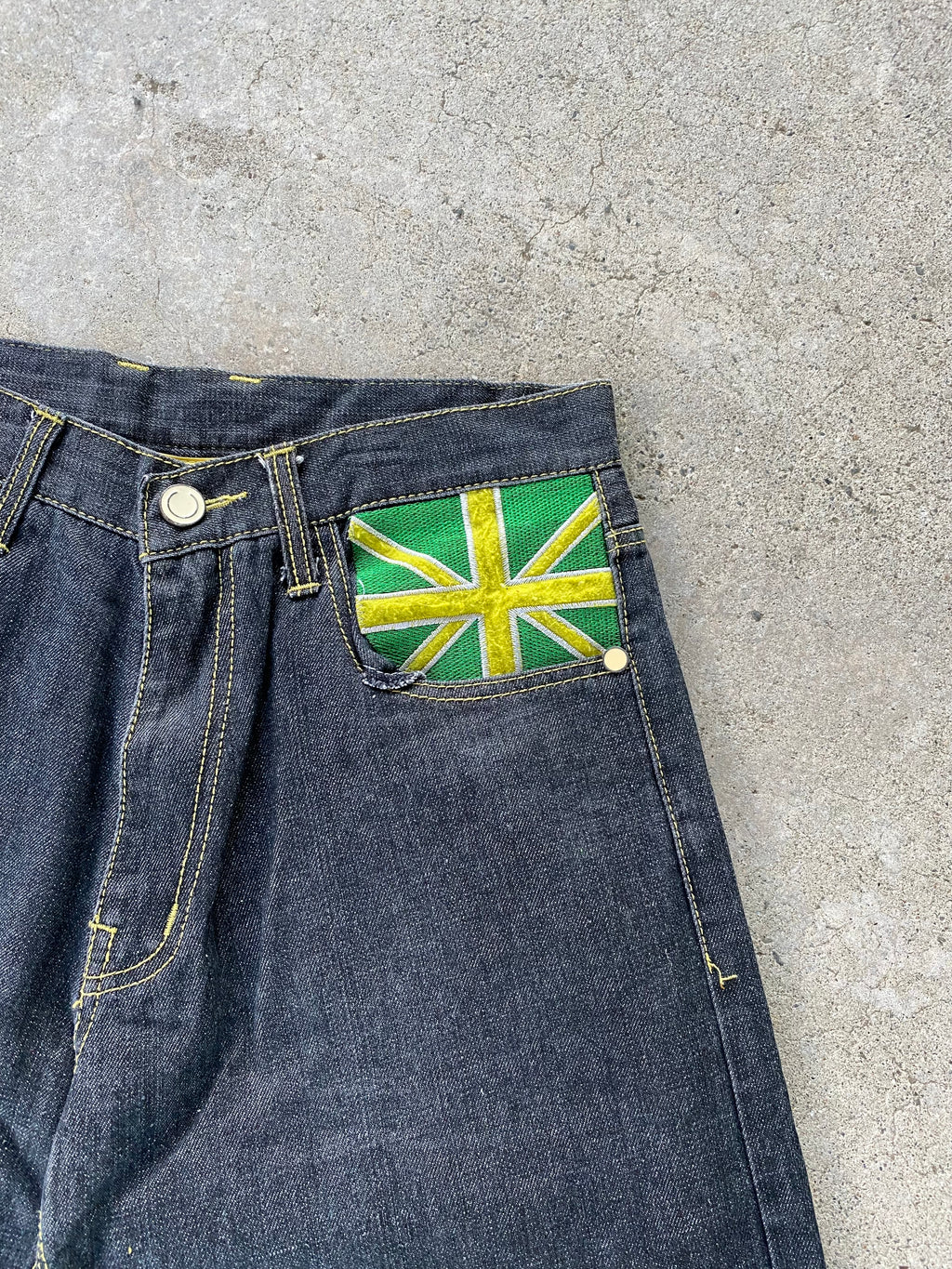 insaanee rare coogi jorts-34”