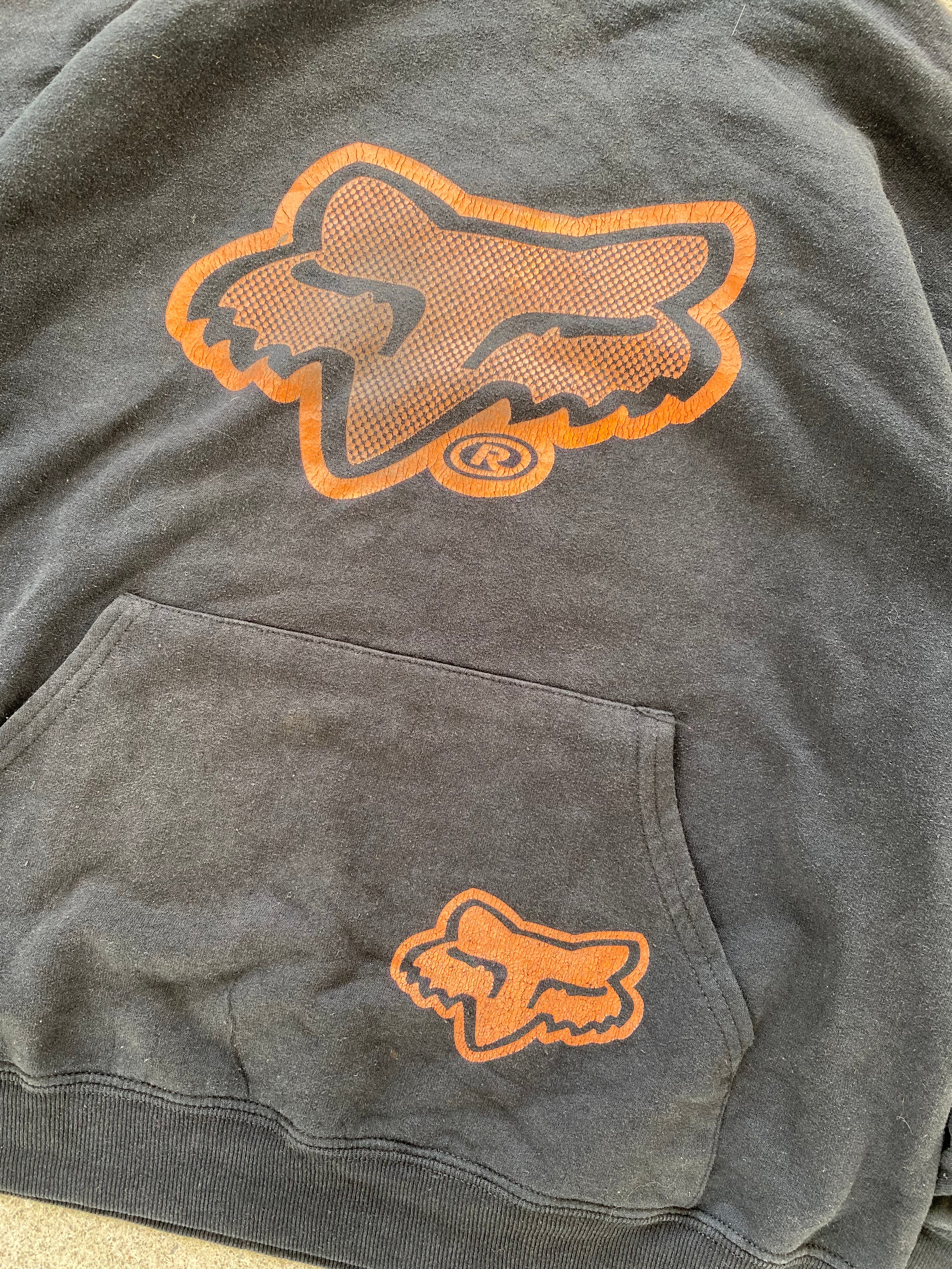 fox hoodie “M
