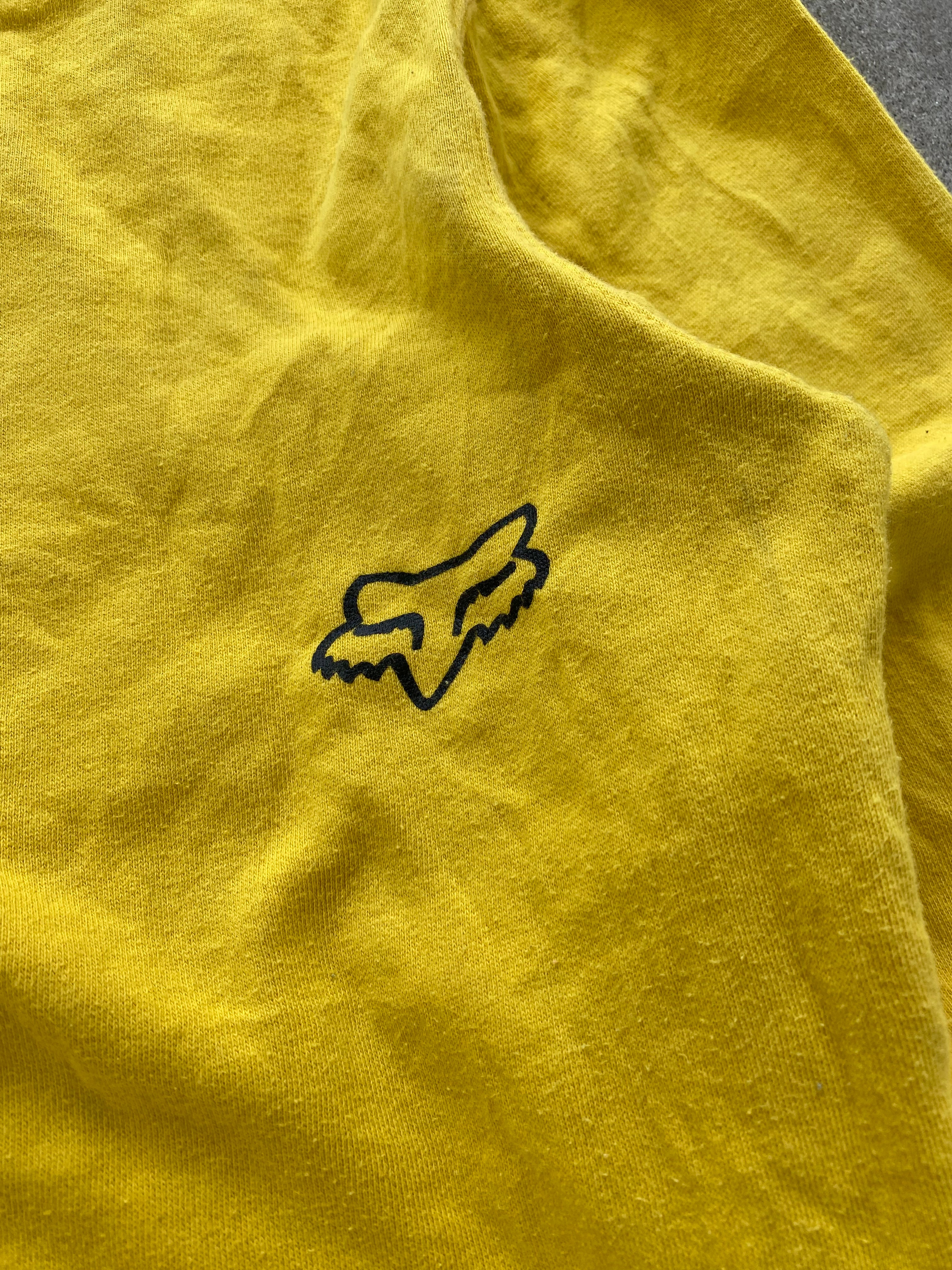 fox zip hoodie “M