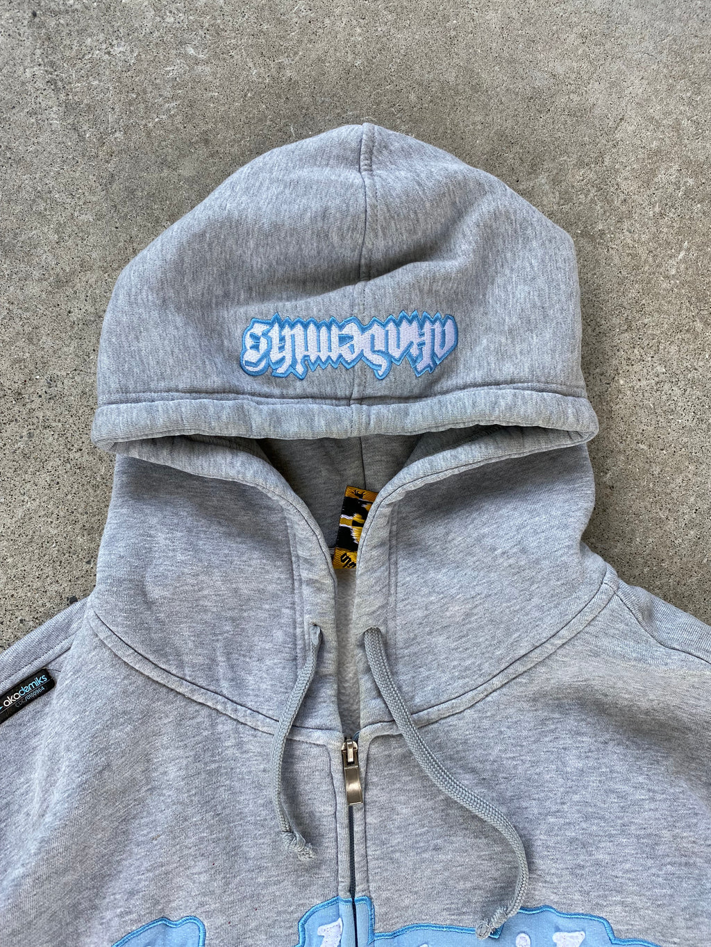 akademiks zip hoodie “2xl